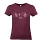 Lebenslinie - T-Shirt für Damen | Personalisiert