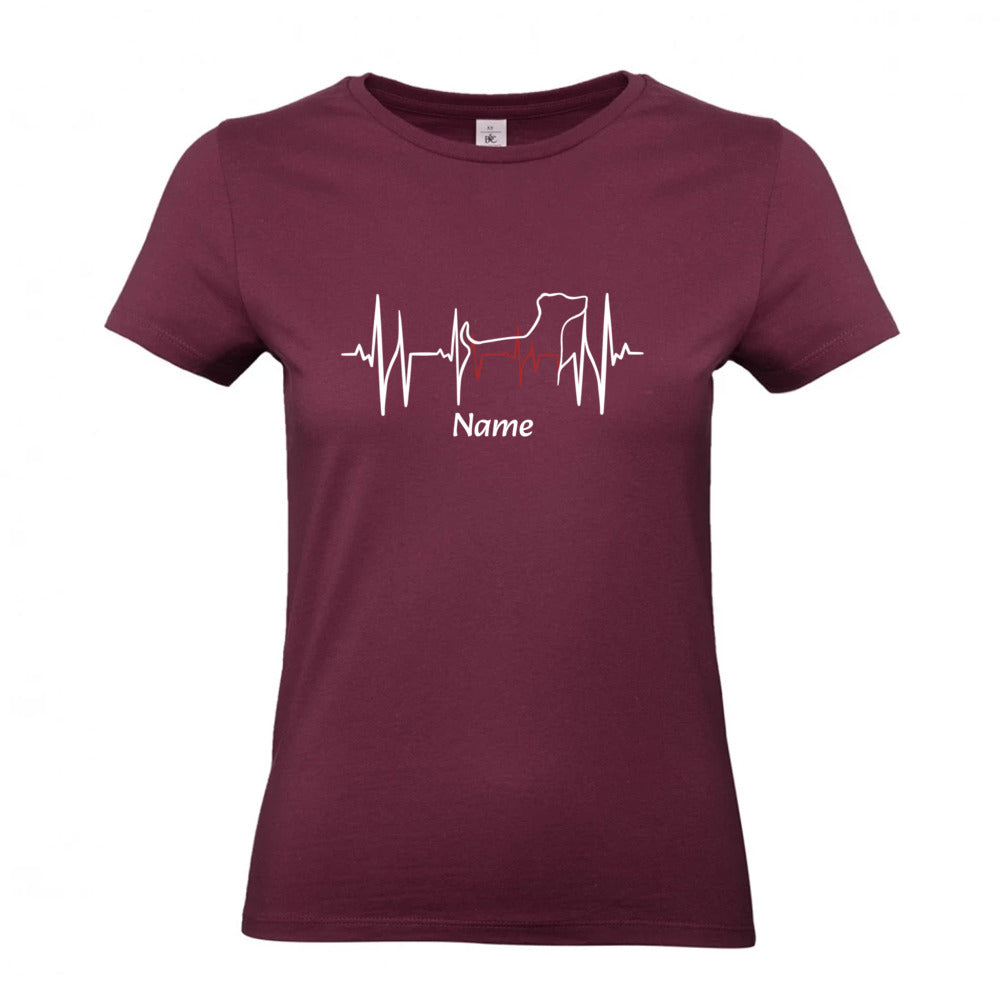 Lebenslinie - T-Shirt für Damen | Personalisiert