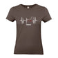 Lebenslinie - T-Shirt für Damen | Personalisiert