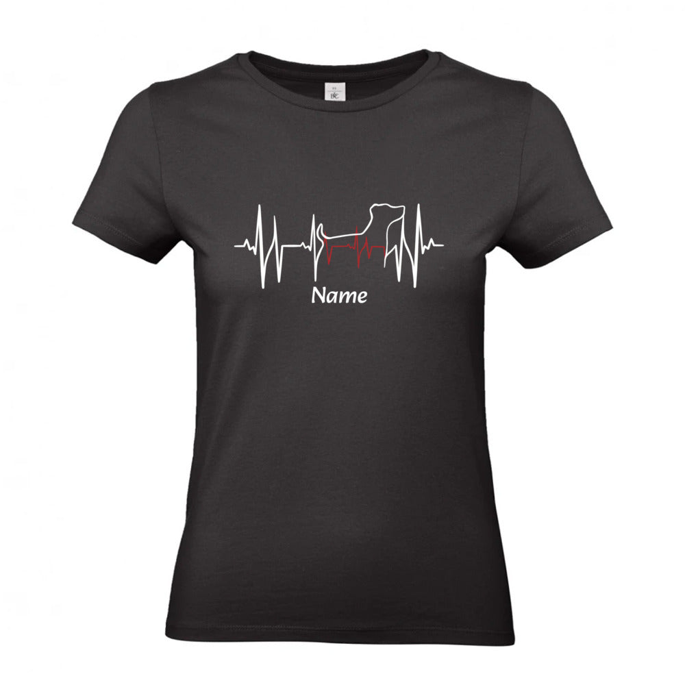 Lebenslinie - T-Shirt für Damen | Personalisiert