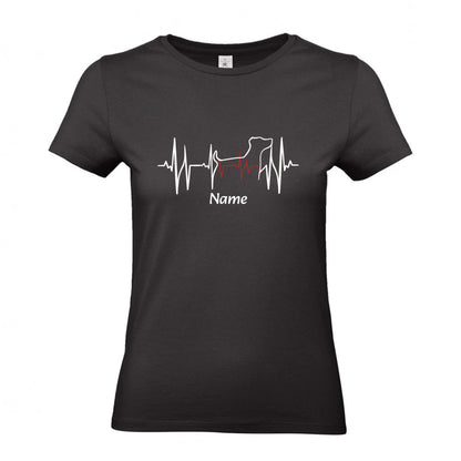 Lebenslinie - T-Shirt für Damen | Personalisiert