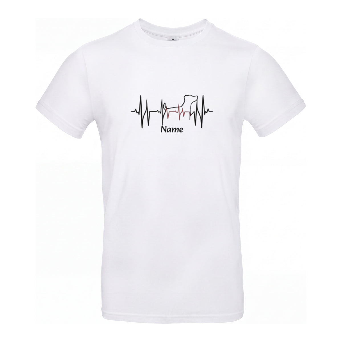 Lebenslinie - T-Shirt für Herren | Personalisiert
