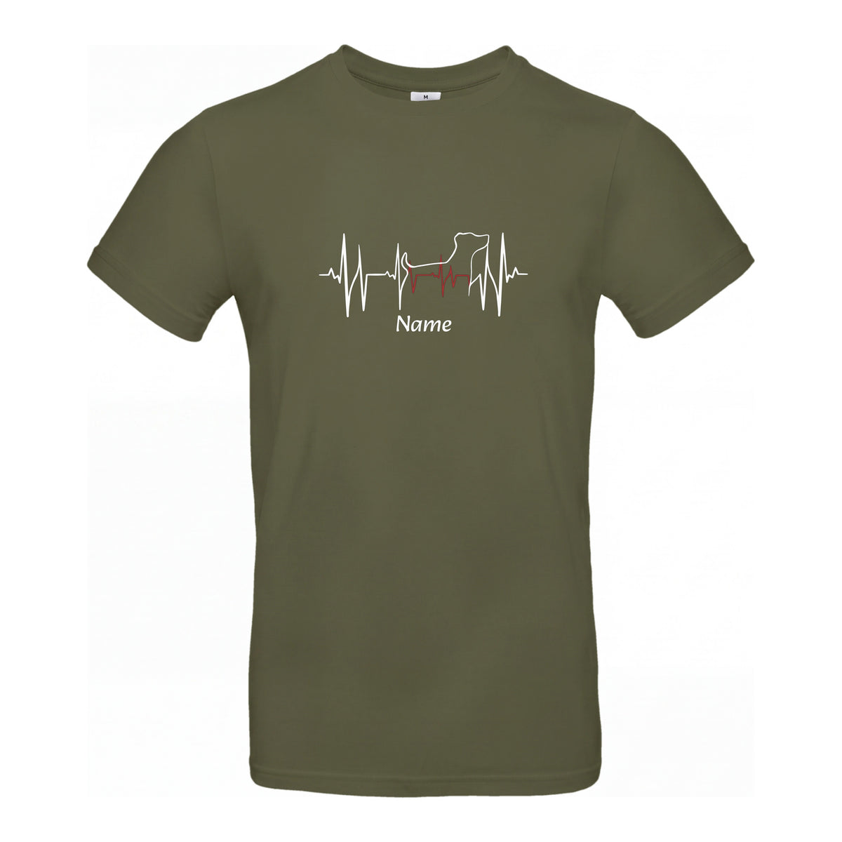 Lebenslinie - T-Shirt für Herren | Personalisiert