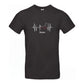 Lebenslinie - T-Shirt für Herren | Personalisiert