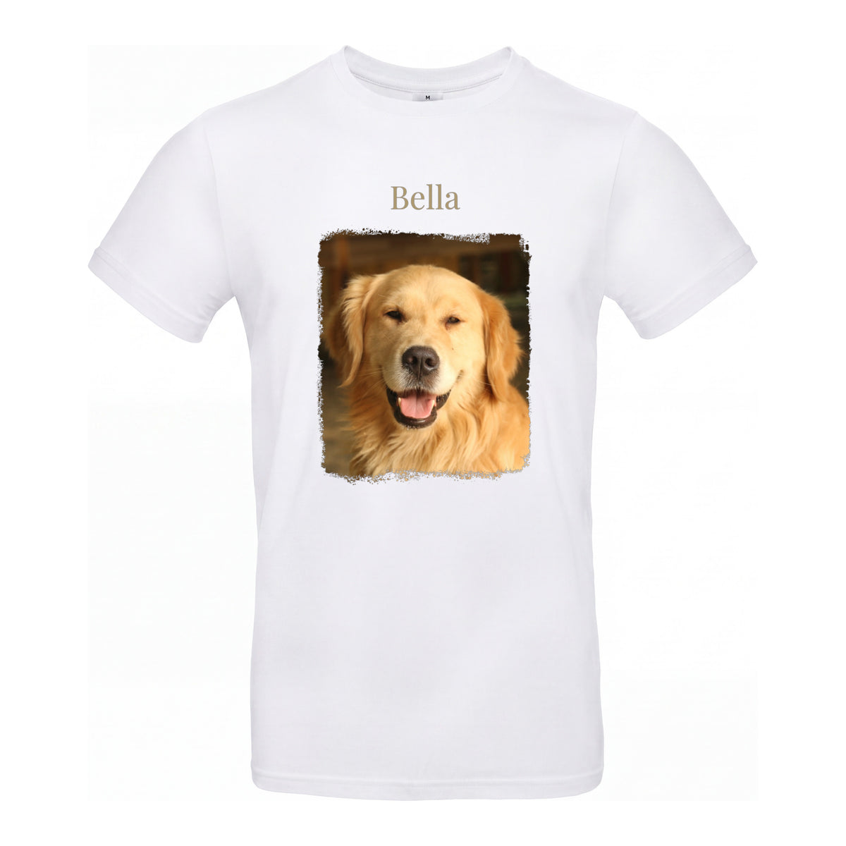 Personalisiertes Hunde T-Shirt für Herren mit Foto