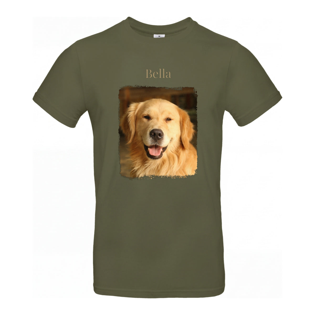 Personalisiertes Hunde T-Shirt für Herren mit Foto