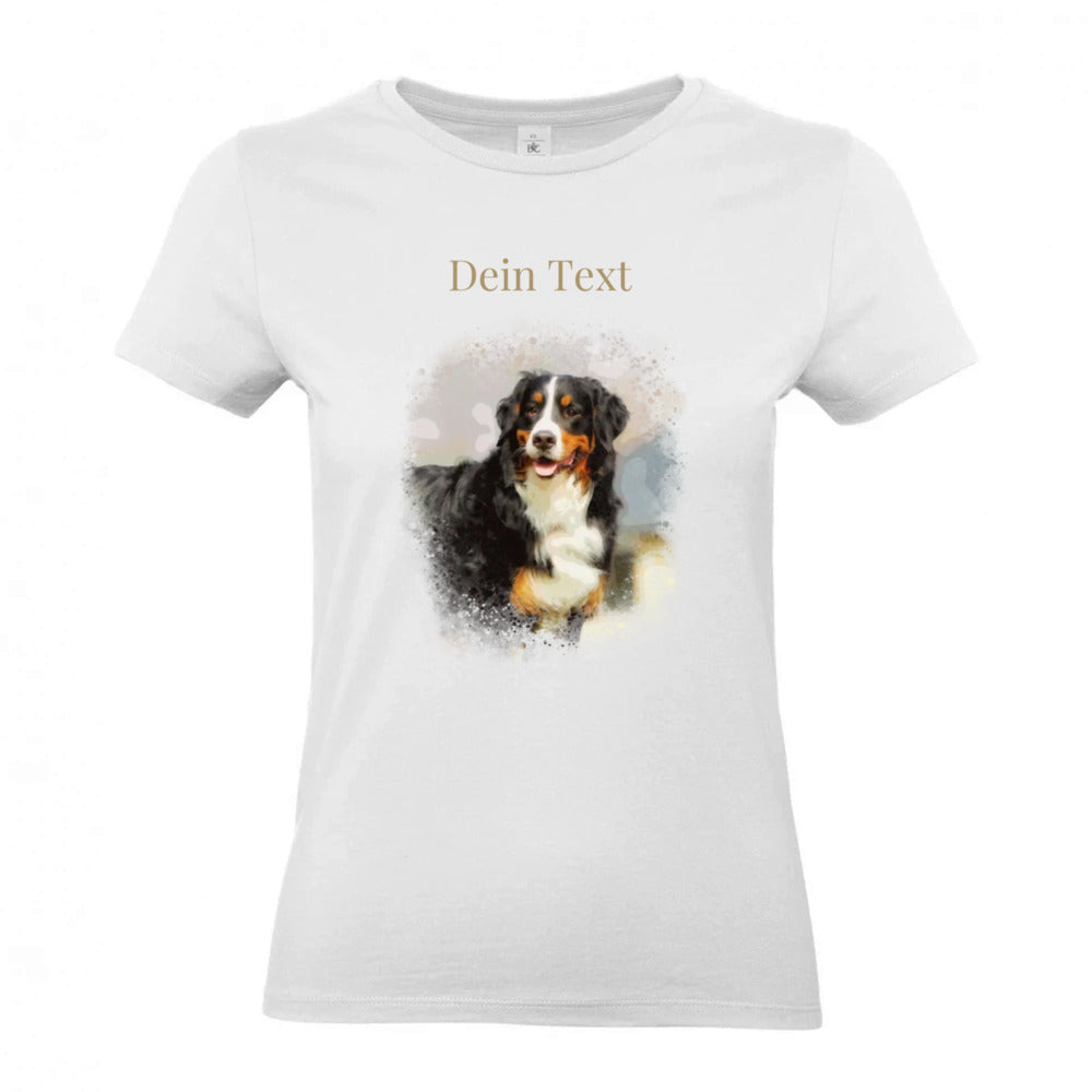 Personalisiertes Hunde T-Shirt für Damen mit Foto