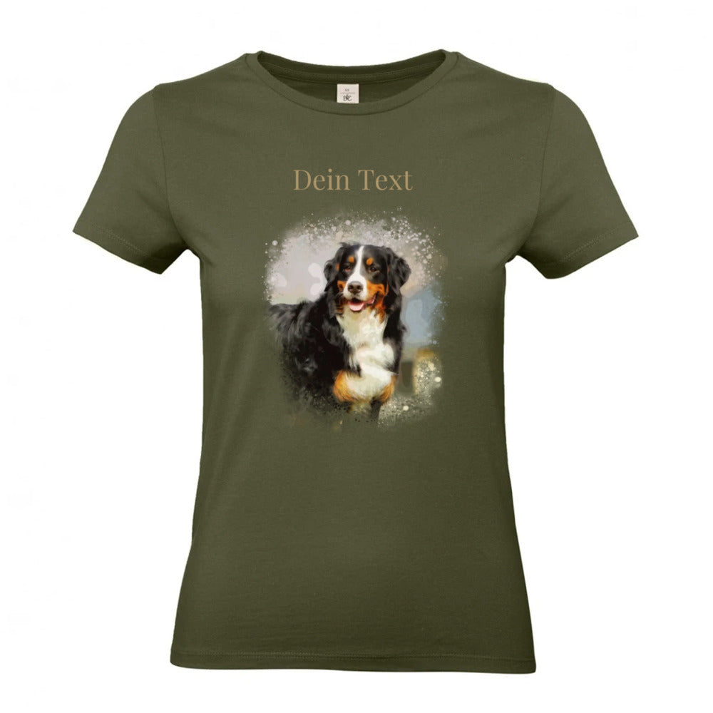Personalisiertes Hunde T-Shirt für Damen mit Foto
