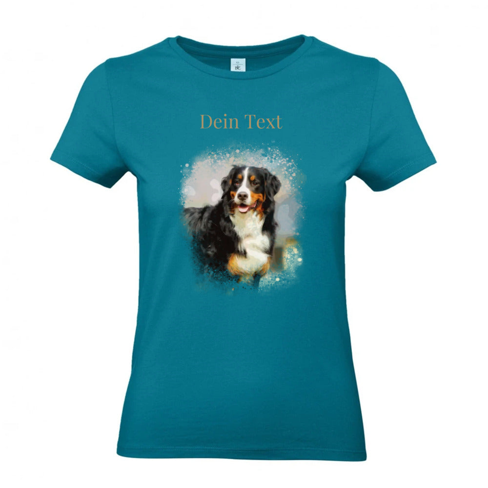 Personalisiertes Hunde T-Shirt für Damen mit Foto