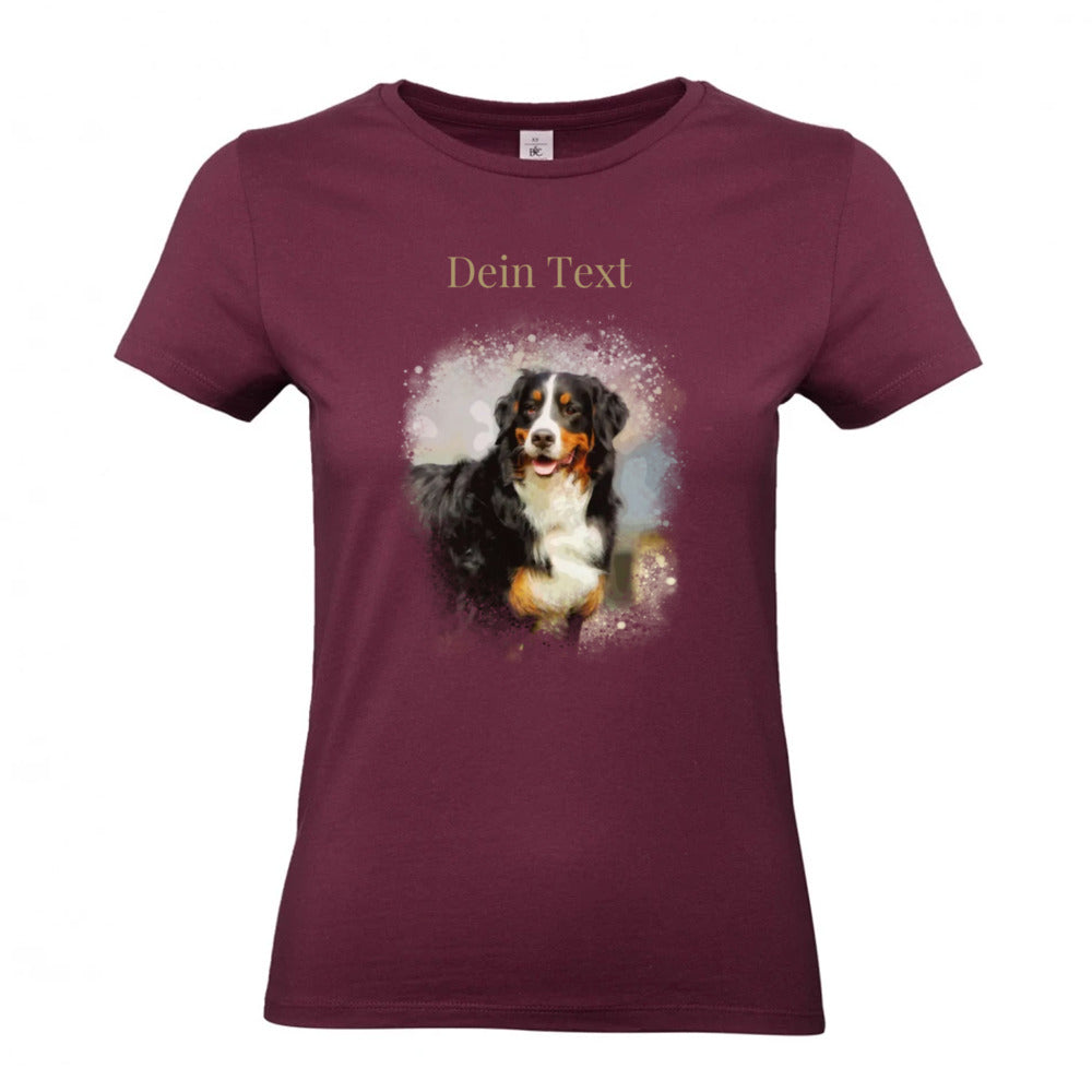 Personalisiertes Hunde T-Shirt für Damen mit Foto