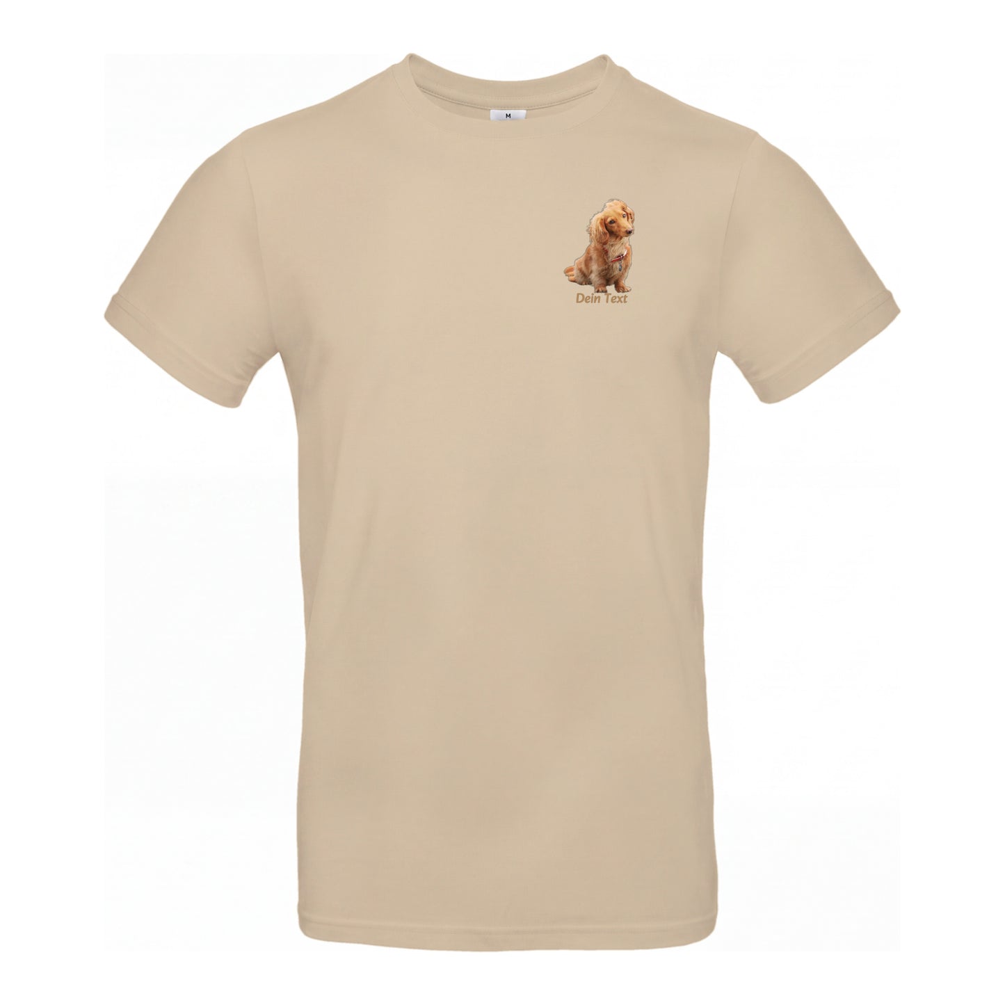 Personalisiertes Hunde T-Shirt für Herren mit Foto | Brustdruck