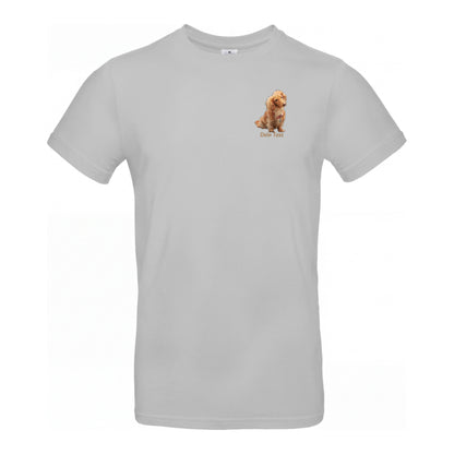 Personalisiertes Hunde T-Shirt für Herren mit Foto | Brustdruck
