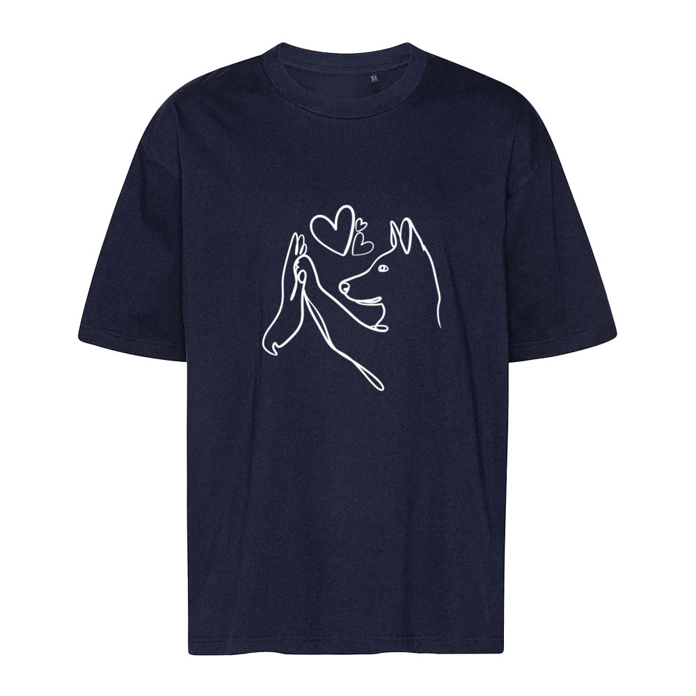 Wahre Liebe Stehohren - Oversize T-Shirt - Unisex