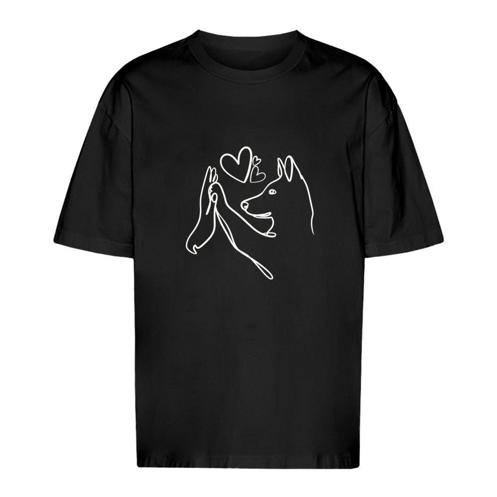 Wahre Liebe Stehohren - Oversize T-Shirt - Unisex