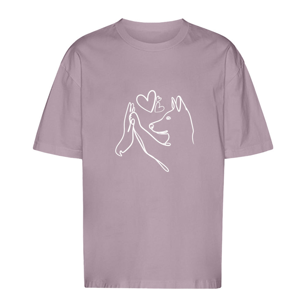 Wahre Liebe Stehohren - Oversize T-Shirt - Unisex