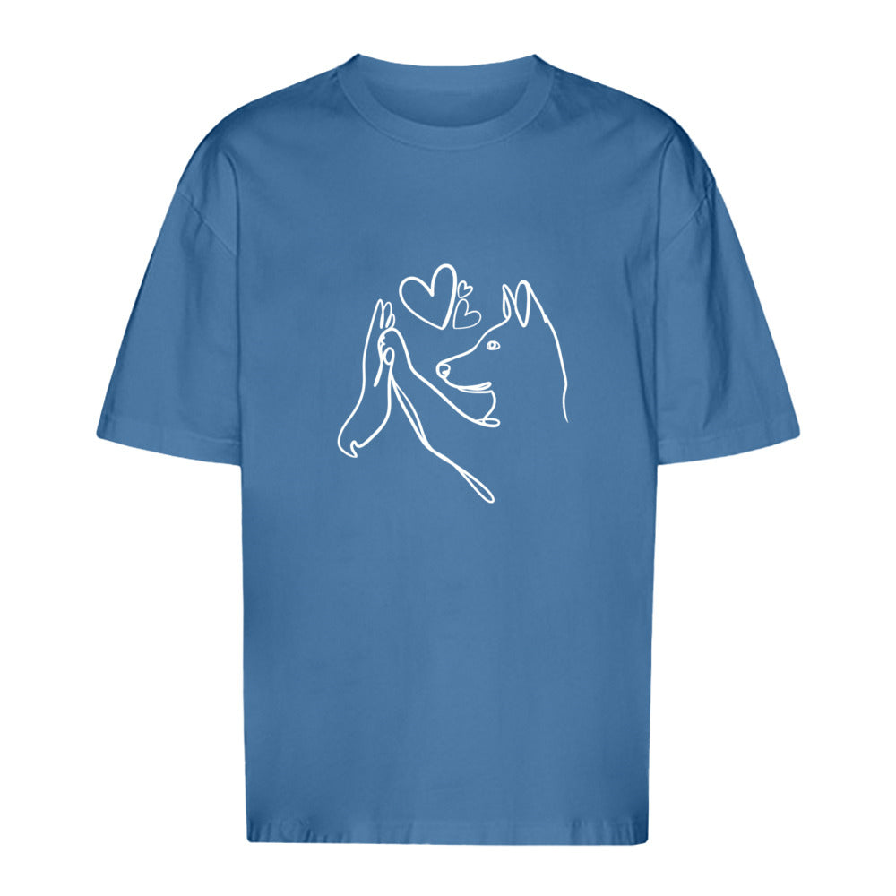 Wahre Liebe Stehohren - Oversize T-Shirt - Unisex