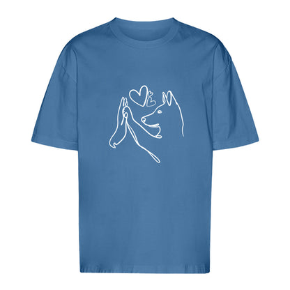 Wahre Liebe Stehohren - Oversize T-Shirt - Unisex
