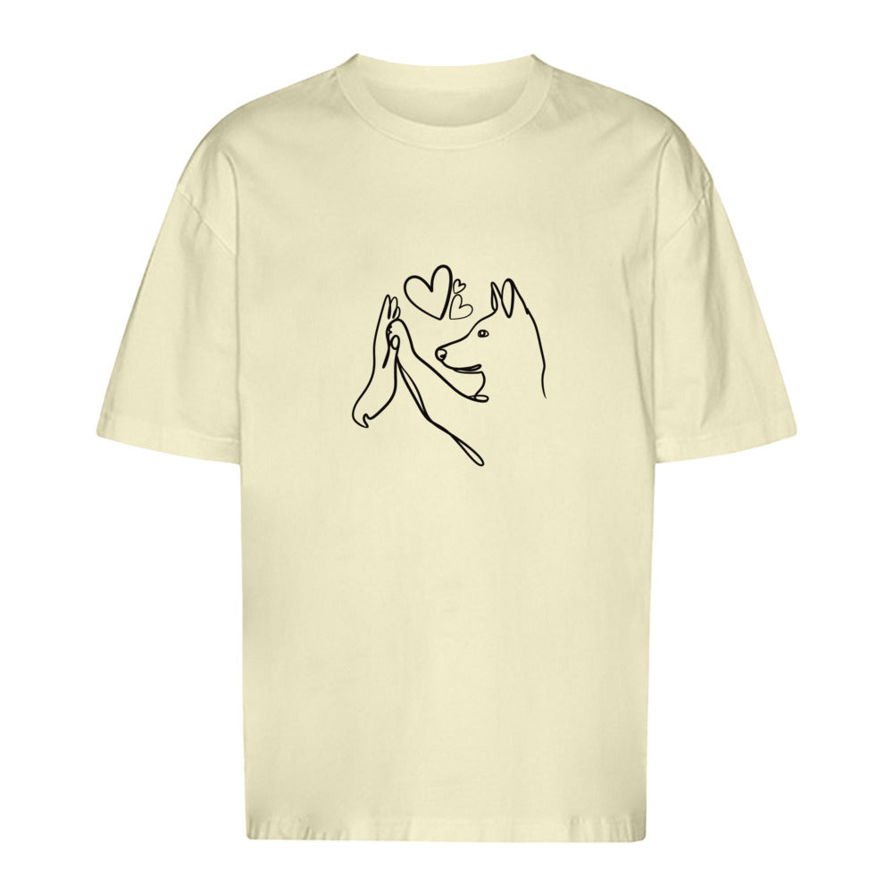 Wahre Liebe Stehohren - Oversize T-Shirt - Unisex
