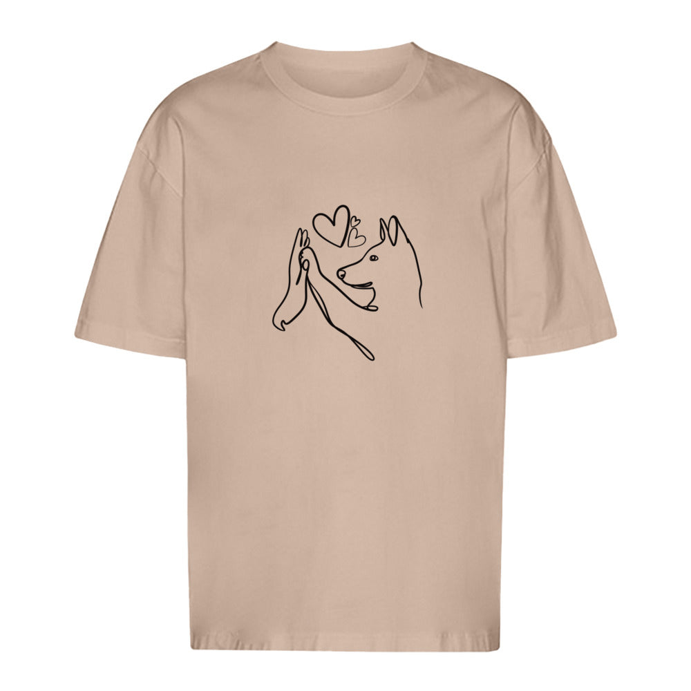 Wahre Liebe Stehohren - Oversize T-Shirt - Unisex