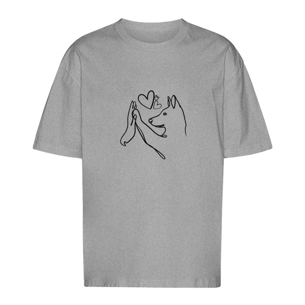 Wahre Liebe Stehohren - Oversize T-Shirt - Unisex