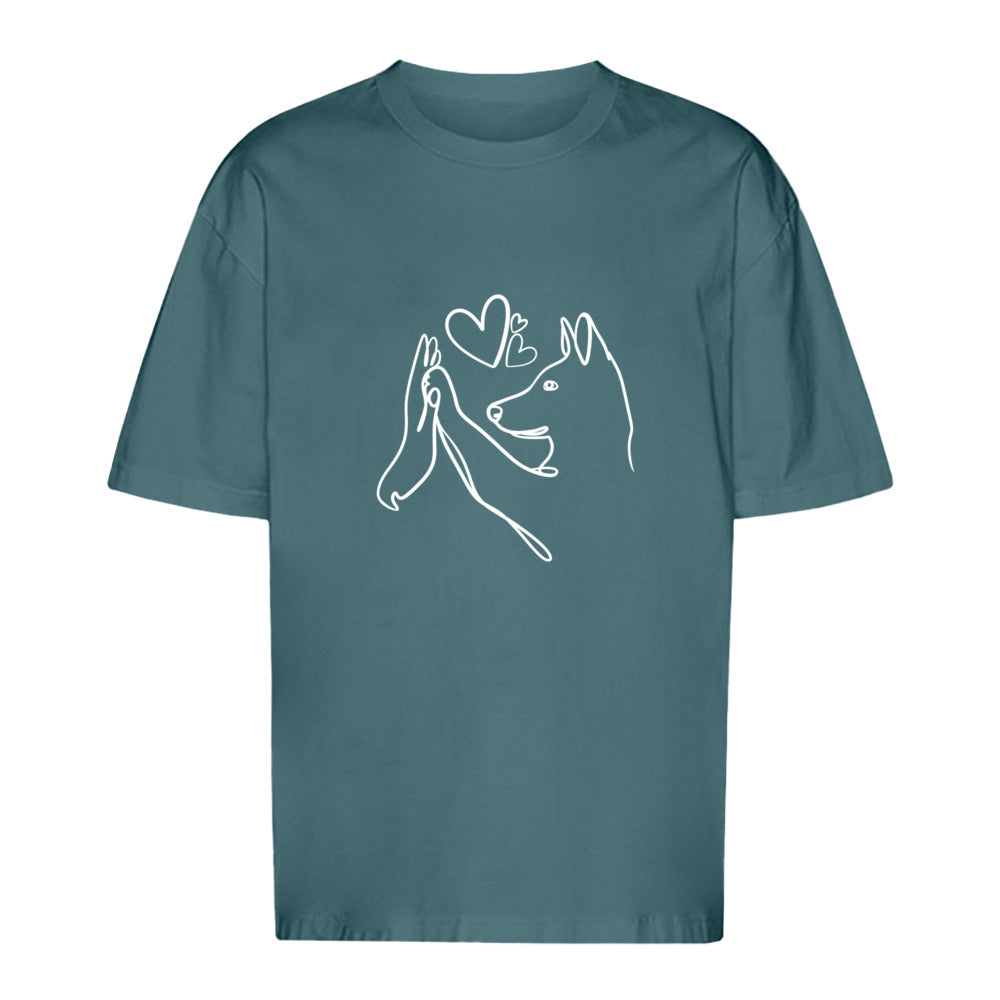 Wahre Liebe Stehohren - Oversize T-Shirt - Unisex