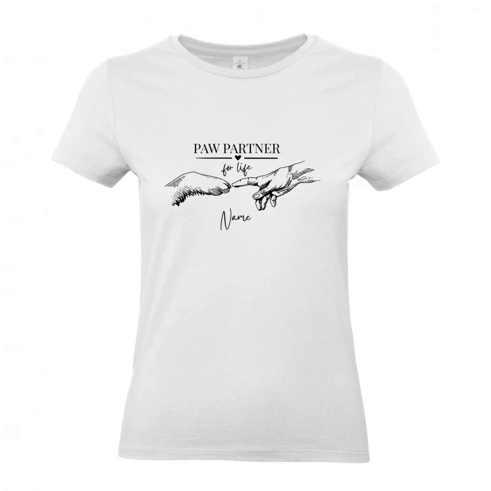 Paw Partner - T-Shirt für Damen-Dein Wunschtext