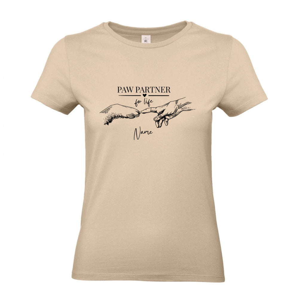 Paw Partner - T-Shirt für Damen-Dein Wunschtext