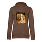 Personalisiertes Hunde Bio-Hoodie für Damen mit Foto