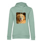 Personalisiertes Hunde Bio-Hoodie für Damen mit Foto