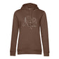 Wahre Liebe - Bio-Hoodie für Damen-Dein Wunschtext