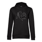 Wahre Liebe - Bio-Hoodie für Damen-Dein Wunschtext
