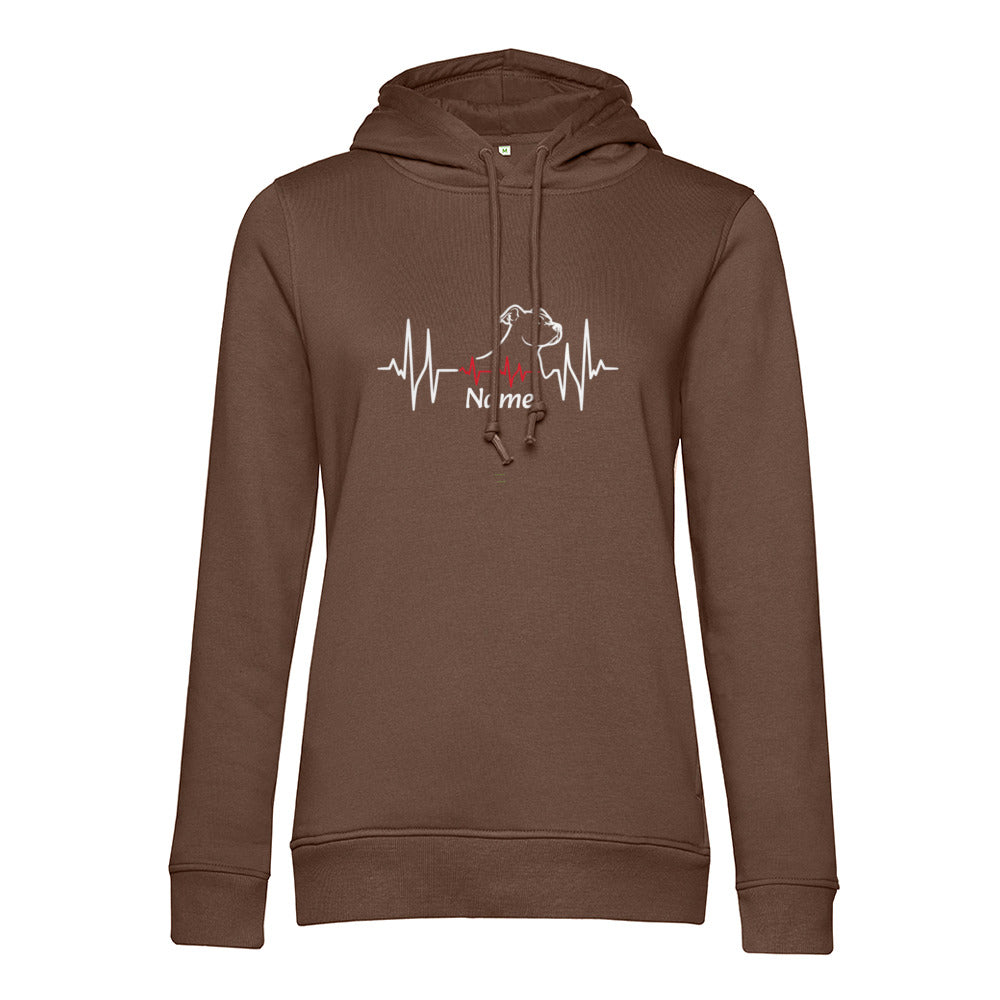 Loyal Heart |Personalisiert|- Bio-Hoodie für Damen