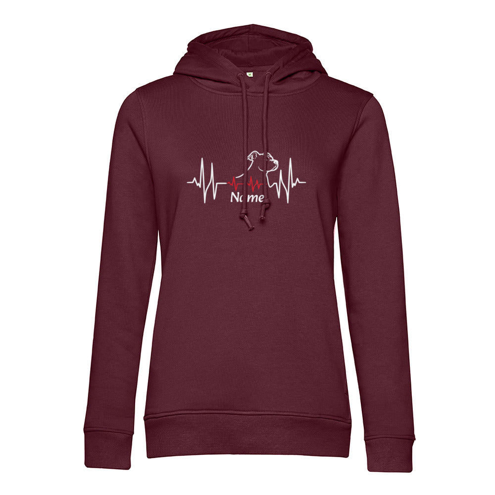 Loyal Heart |Personalisiert|- Bio-Hoodie für Damen