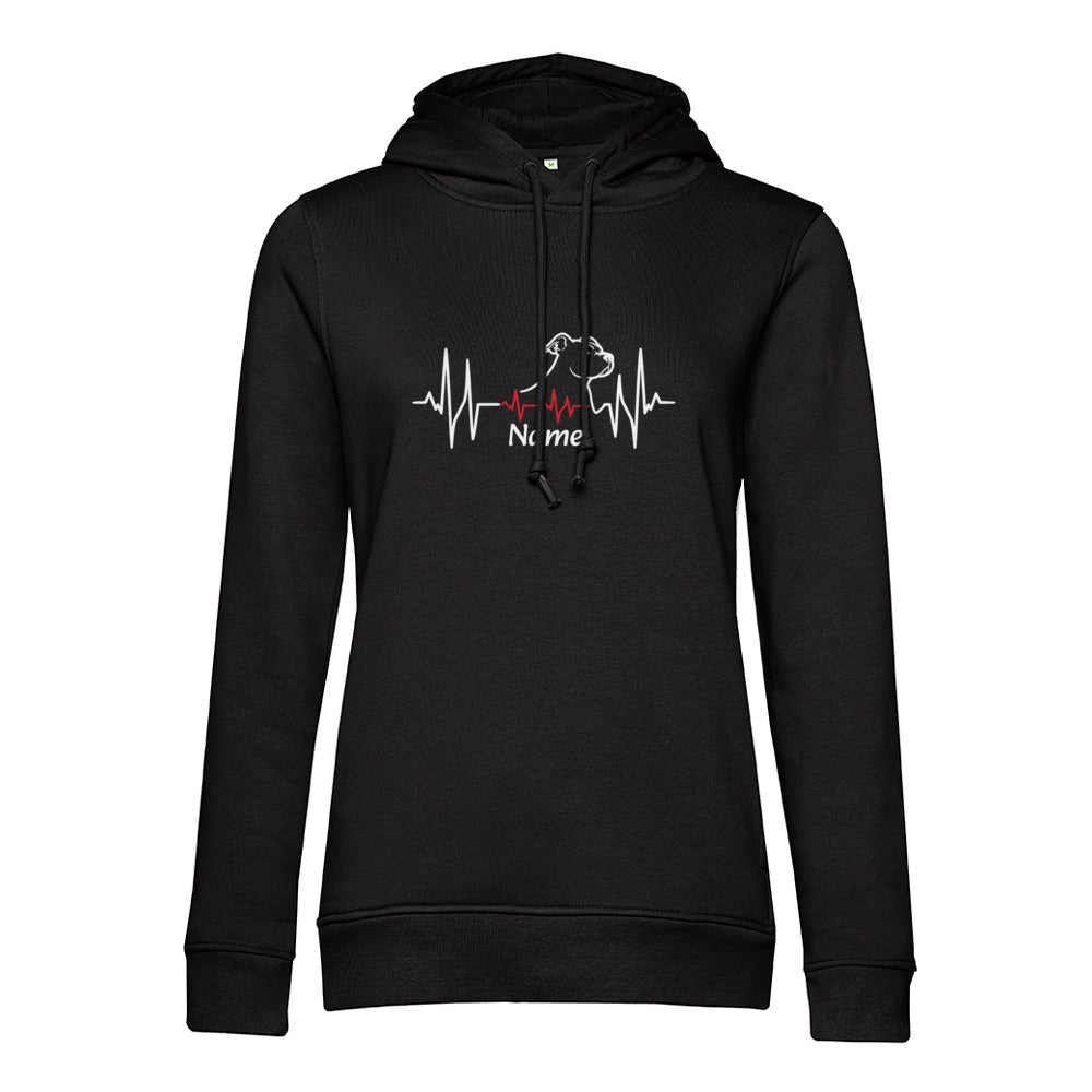 Loyal Heart |Personalisiert|- Bio-Hoodie für Damen