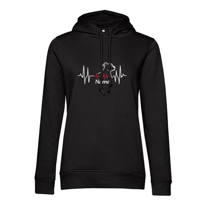 Loyal Heart |Personalisiert|- Bio-Hoodie für Damen