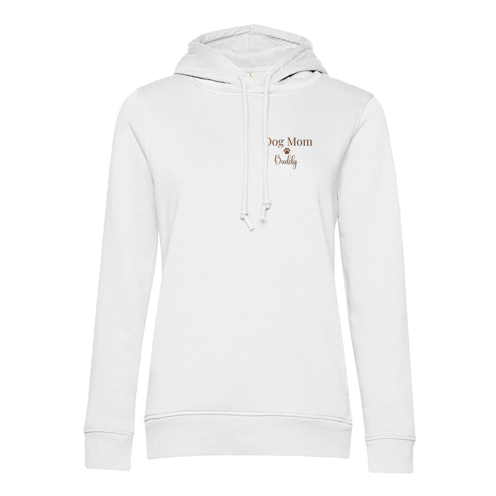 Personalisierter Dog Mom - Bio-Hoodie für Damen