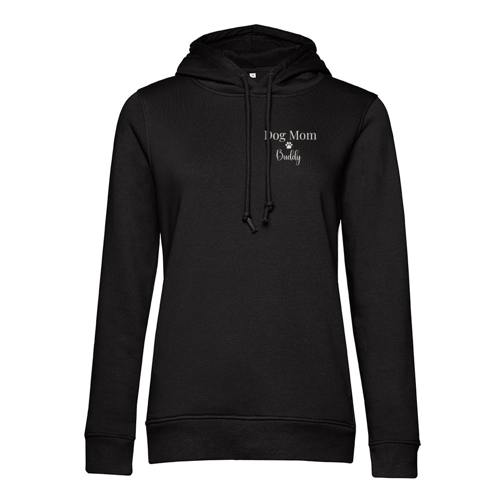 Personalisierter Dog Mom - Bio-Hoodie für Damen