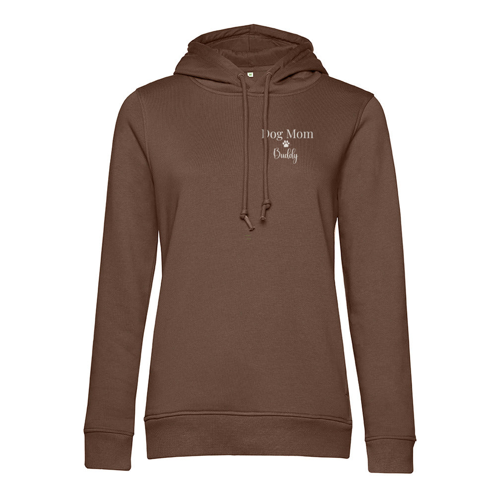 Personalisierter Dog Mom - Bio-Hoodie für Damen