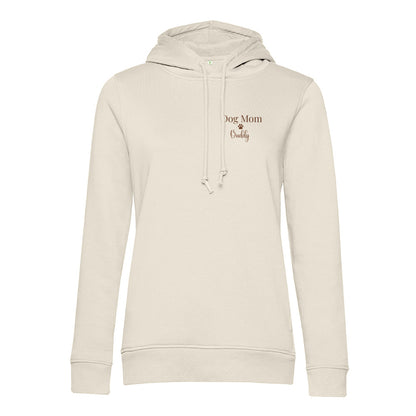 Personalisierter Dog Mom - Bio-Hoodie für Damen