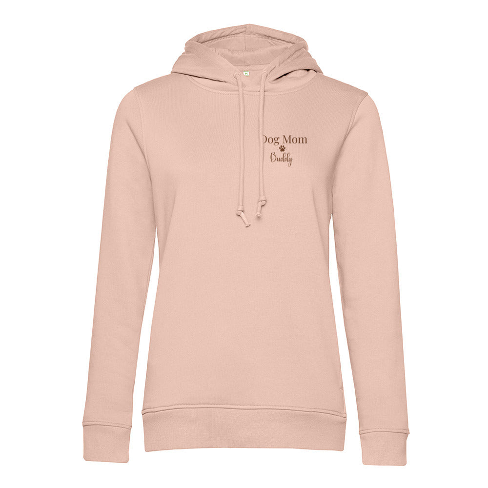 Personalisierter Dog Mom - Bio-Hoodie für Damen