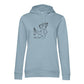 Chihuahua Team - Bio-Hoodie für Damen-Dein Wunschtext