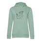 Chihuahua Team - Bio-Hoodie für Damen-Dein Wunschtext