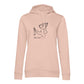 Chihuahua Team - Bio-Hoodie für Damen-Dein Wunschtext