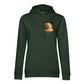 Hunde Bio-Hoodie für Damen mit Foto & Name | Personalisiert