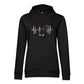 Lebenslinie- Bio-Hoodie für Damen | Personalisiert