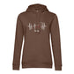 Lebenslinie- Bio-Hoodie für Damen | Personalisiert