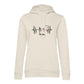 Lebenslinie- Bio-Hoodie für Damen | Personalisiert