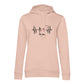 Lebenslinie- Bio-Hoodie für Damen | Personalisiert