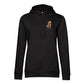Personalisiertes Hunde Bio-Hoodie für Damen mit Foto | Brustdruck