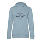 Paw Partner - Bio-Hoodie für Damen-Dein Wunschtext